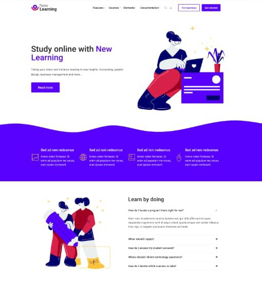 Course hub creative