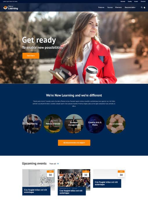University new